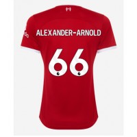 Stroje piłkarskie Liverpool Alexander-Arnold #66 Koszulka Podstawowej dla damskie 2023-24 Krótki Rękaw